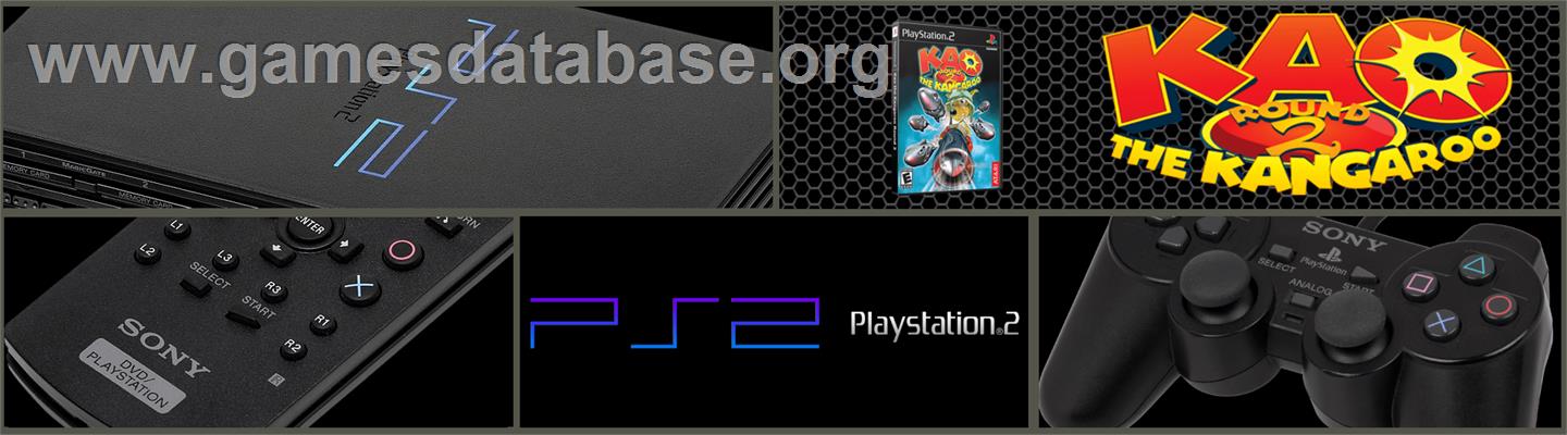 Kao The Kangaroo - Round 2 - Sony Playstation 2 - Artwork - Marquee
