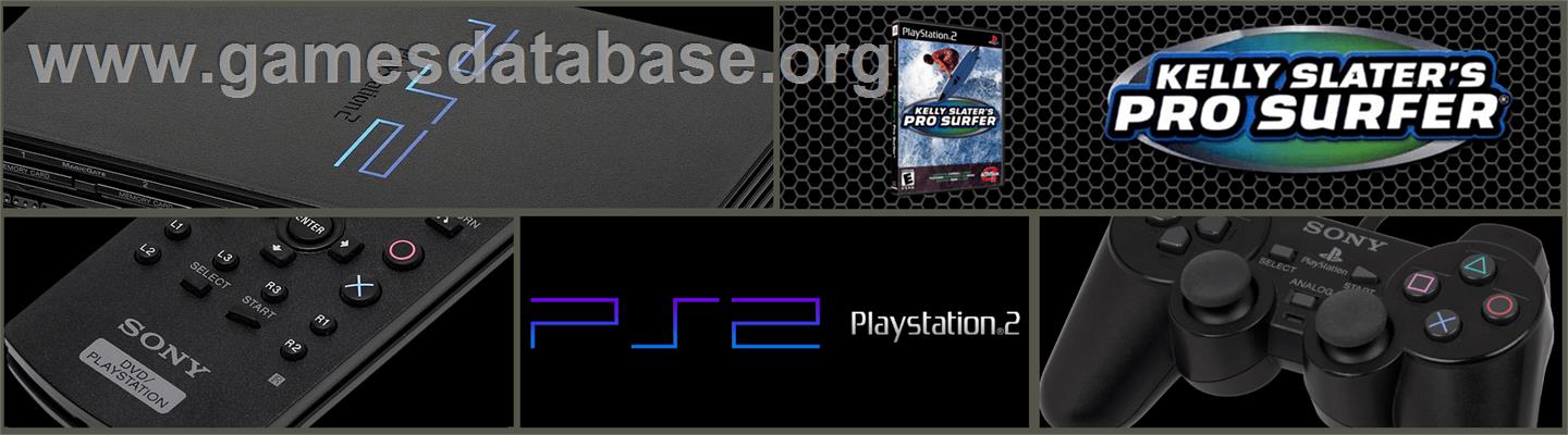 Kelly Slater's Pro Surfer - Sony Playstation 2 - Artwork - Marquee