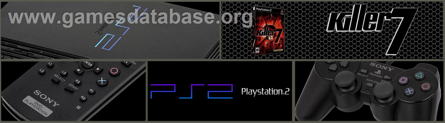 Killer 7 - Sony Playstation 2 - Artwork - Marquee