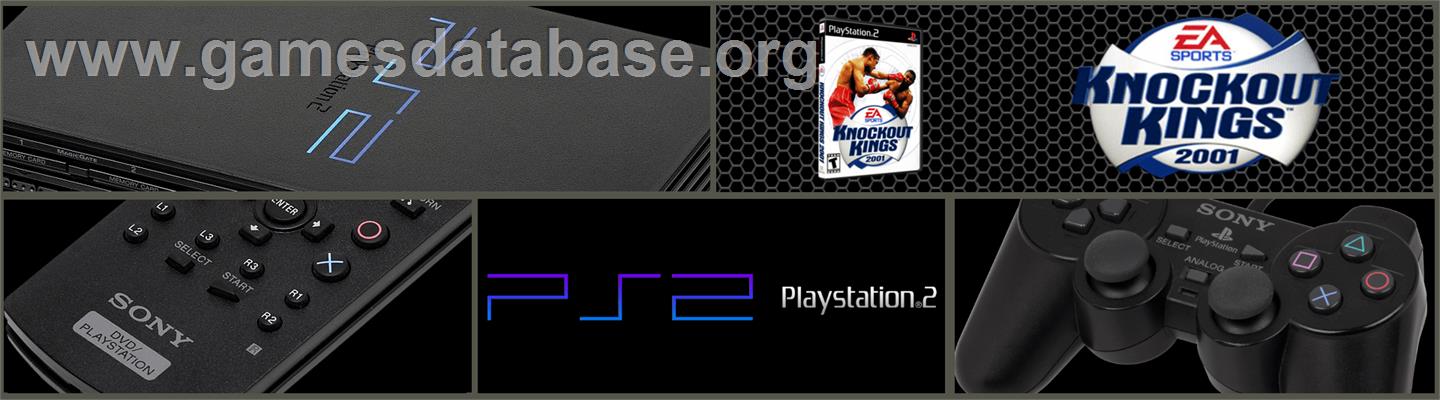 Knockout Kings 2001 - Sony Playstation 2 - Artwork - Marquee