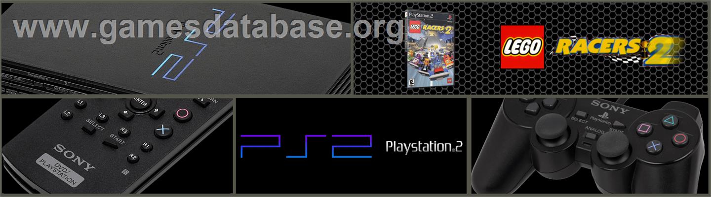LEGO Racers 2 - Sony Playstation 2 - Artwork - Marquee