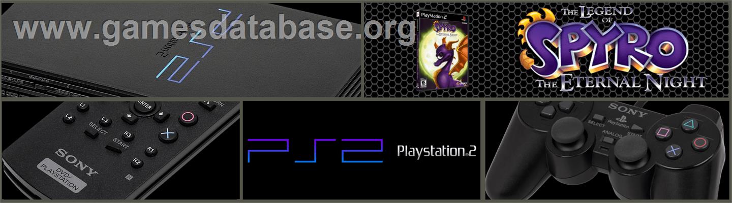 Legend Of Spyro - The Eternal Night, The - Sony Playstation 2 - Artwork - Marquee