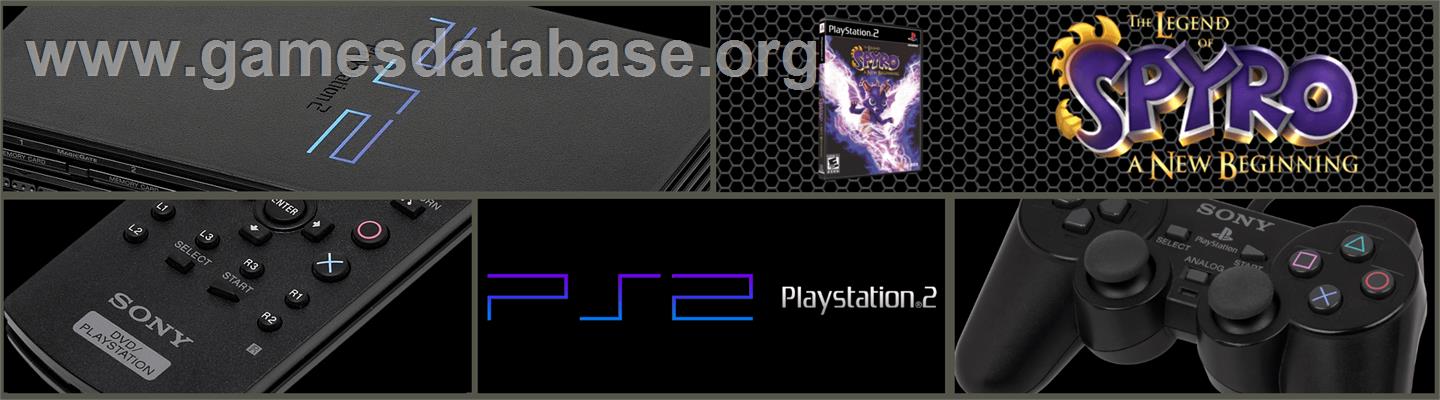 Legend of Spyro: The Eternal Night - Sony Playstation 2 - Artwork - Marquee