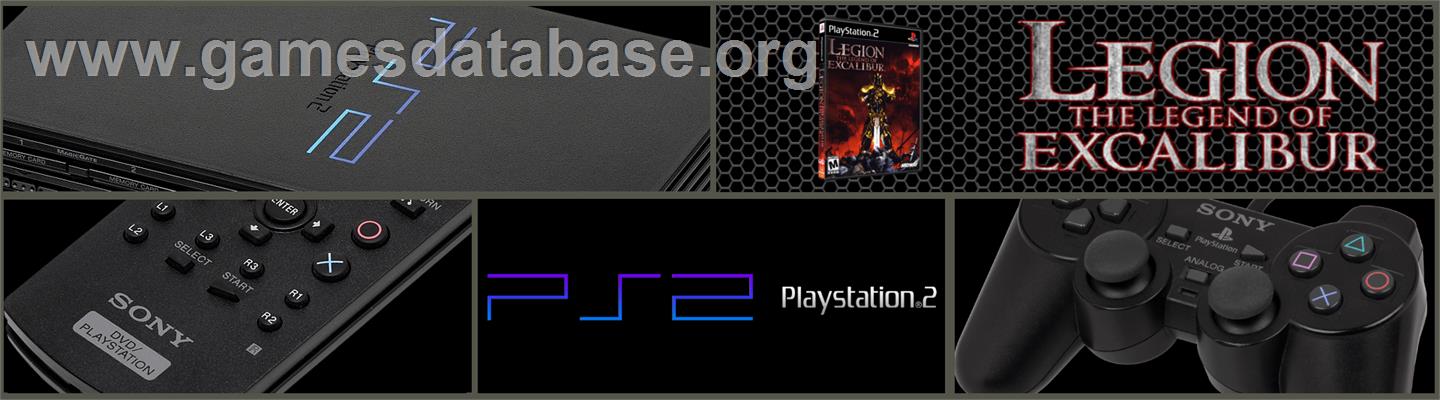 Legion - The Legend Of Excalibur - Sony Playstation 2 - Artwork - Marquee