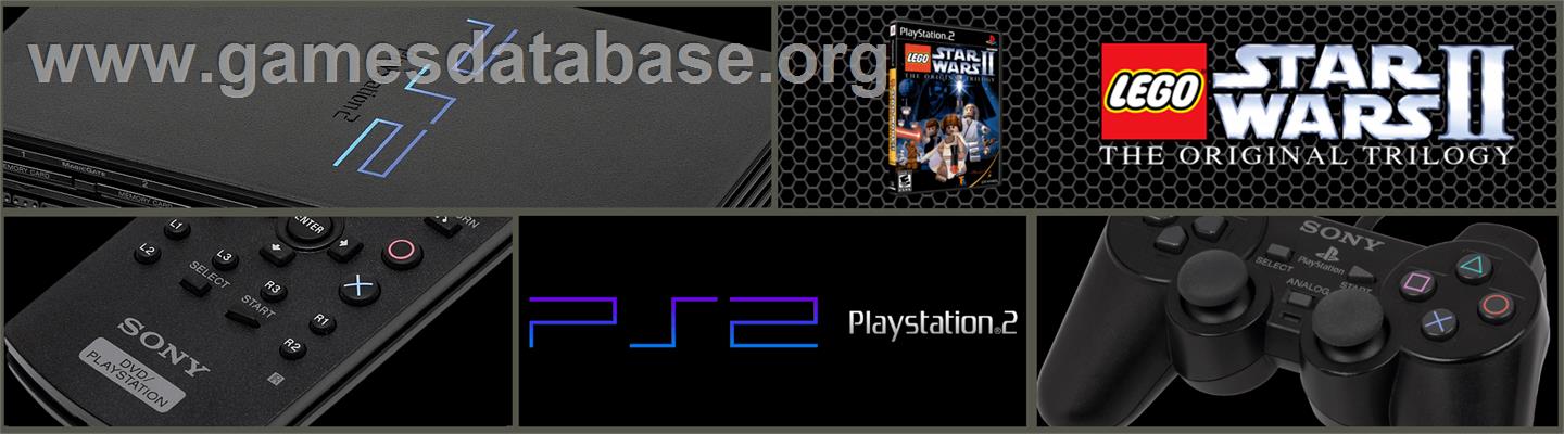 Lego Star Wars 2 - The Original Trilogy - Sony Playstation 2 - Artwork - Marquee