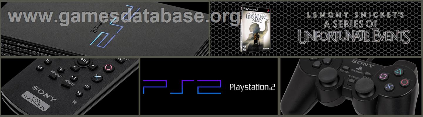 Lemony Snicket's A Series of Unfortunate Events - Sony Playstation 2 - Artwork - Marquee