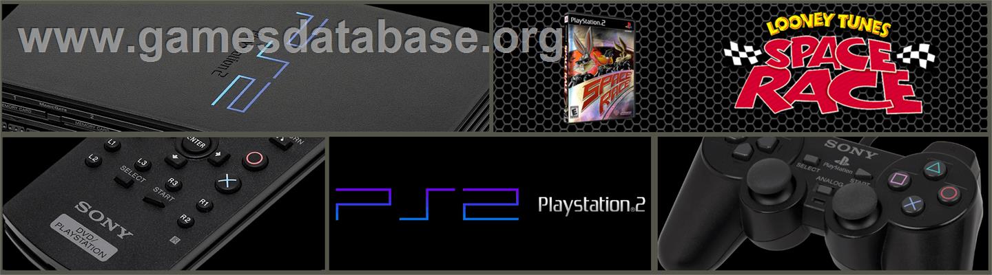 Looney Tunes - Space Race - Sony Playstation 2 - Artwork - Marquee