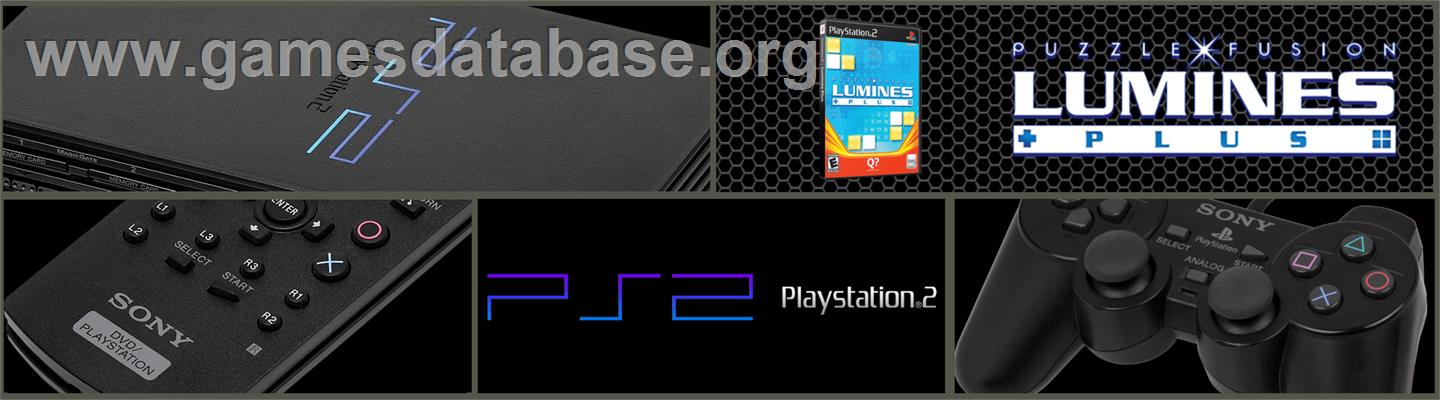 Lumines: Puzzle Fusion - Sony Playstation 2 - Artwork - Marquee