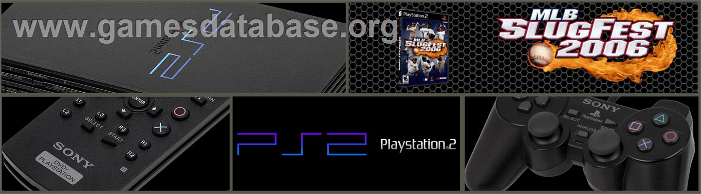 MLB Slugfest 2006 - Sony Playstation 2 - Artwork - Marquee