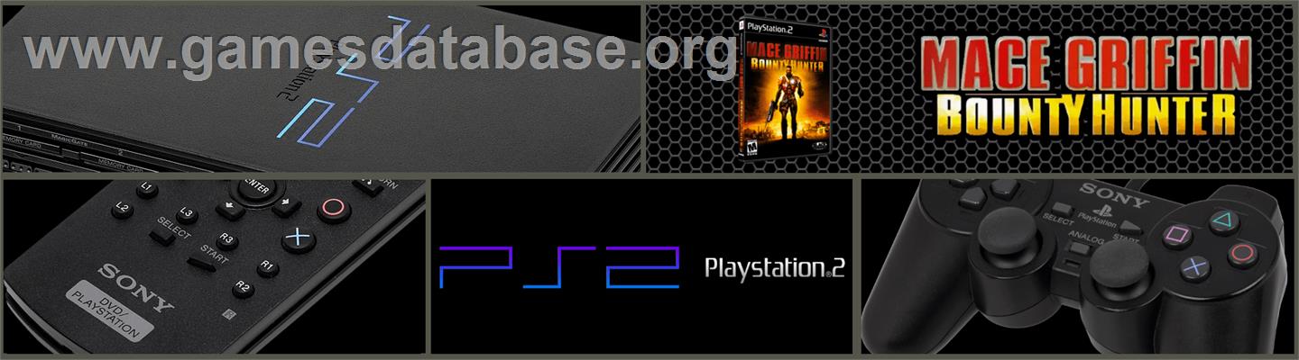 Mace Griffin - Bounty Hunter - Sony Playstation 2 - Artwork - Marquee