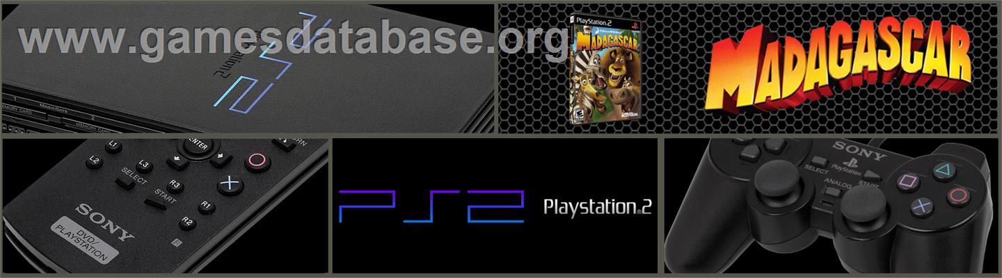 Madagascar - Sony Playstation 2 - Artwork - Marquee