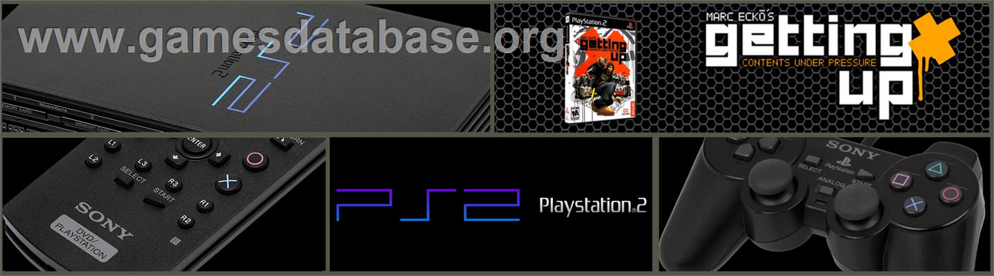 Marc Ecko's Getting Up: Contents Under Pressure (Limited Edition) - Sony Playstation 2 - Artwork - Marquee