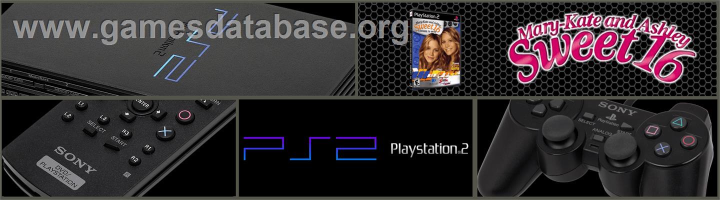 Mary-kate And Ashley - Sweet 16 - Sony Playstation 2 - Artwork - Marquee