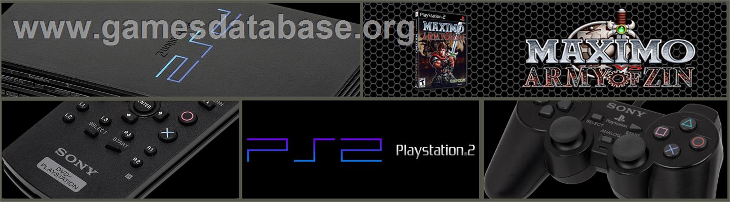 Maximo Vs Army Of Zin - Sony Playstation 2 - Artwork - Marquee