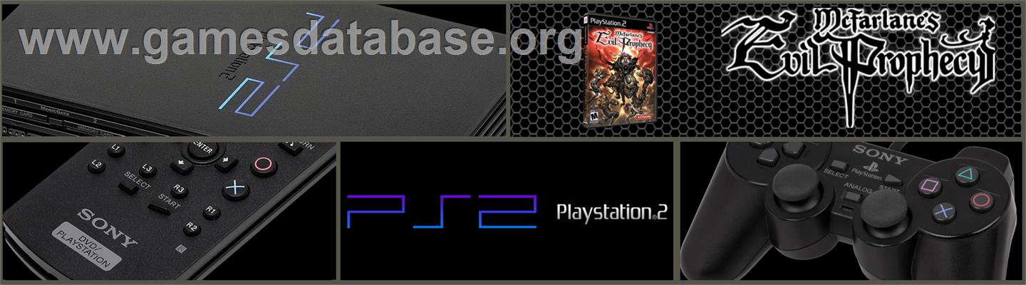 Mcfarlane's Evil Prophecy - Sony Playstation 2 - Artwork - Marquee