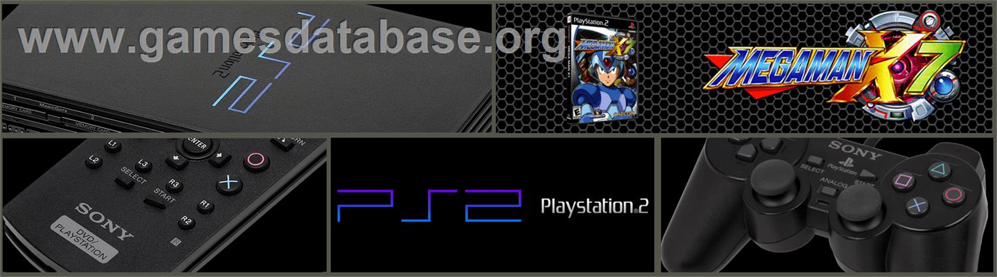 Mega Man X7 - Sony Playstation 2 - Artwork - Marquee