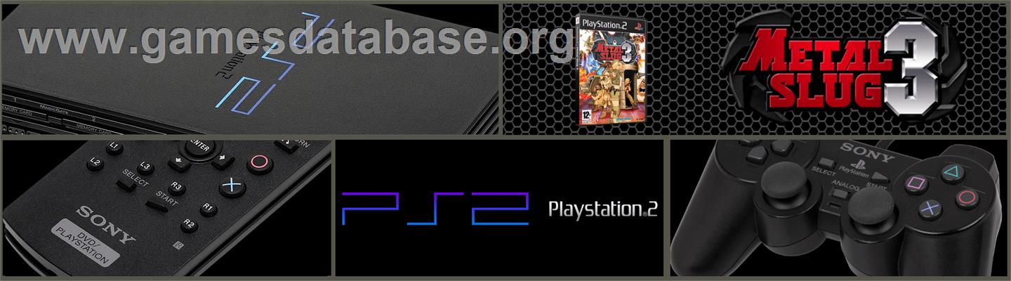 Metal Slug 3 - Sony Playstation 2 - Artwork - Marquee