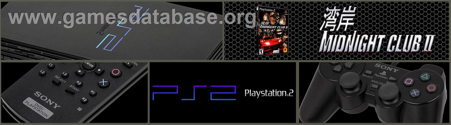 Midnight Club 2 - Sony Playstation 2 - Artwork - Marquee