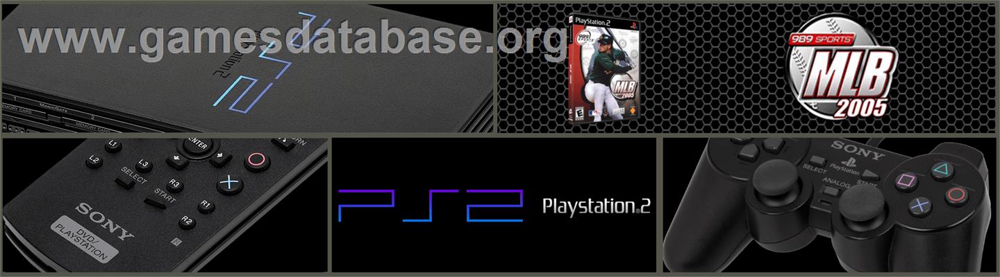 Mlb 2005 - Sony Playstation 2 - Artwork - Marquee