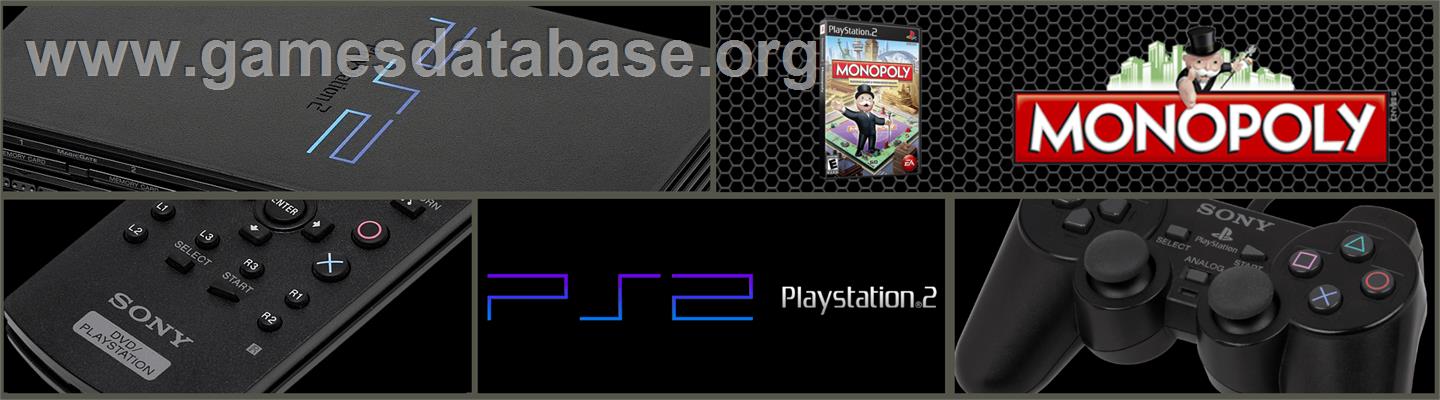 Monopoly - Sony Playstation 2 - Artwork - Marquee