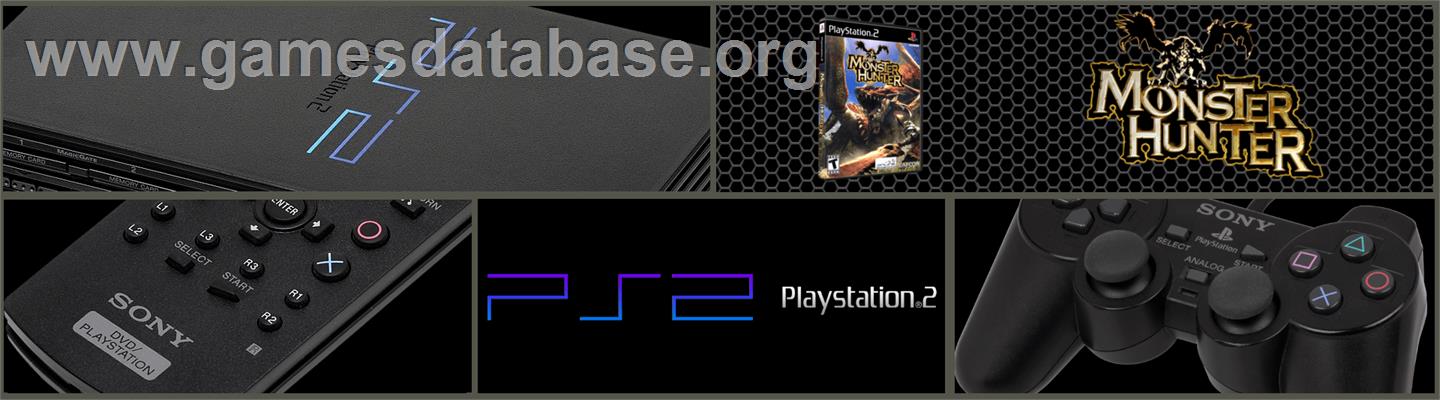 Monster Hunter - Sony Playstation 2 - Artwork - Marquee