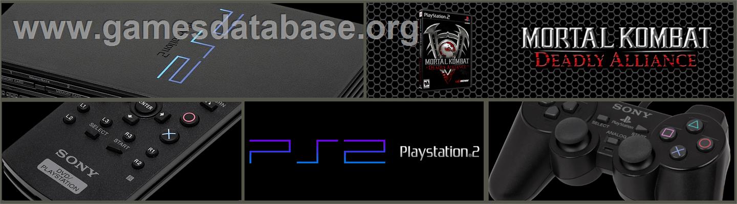 Mortal Kombat: Deadly Alliance - Sony Playstation 2 - Artwork - Marquee