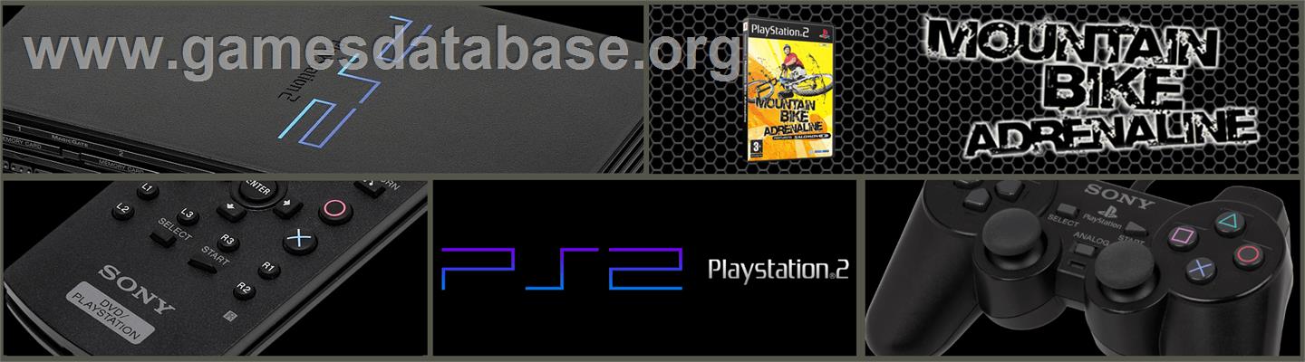 Mountain Bike Adrenaline Featuring Salomon - Sony Playstation 2 - Artwork - Marquee