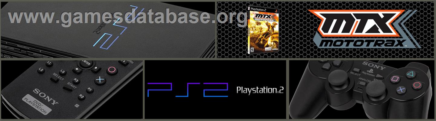 Mtx Mototrax - Sony Playstation 2 - Artwork - Marquee