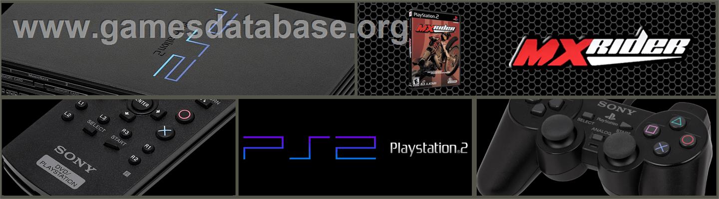 Mx Rider - Sony Playstation 2 - Artwork - Marquee