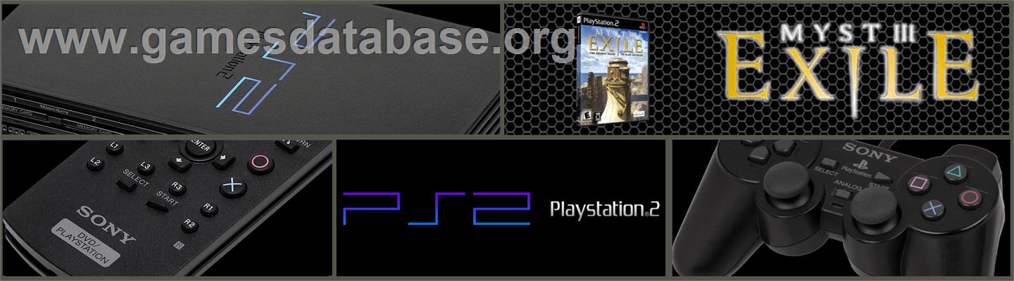 Myst III: Exile - Sony Playstation 2 - Artwork - Marquee