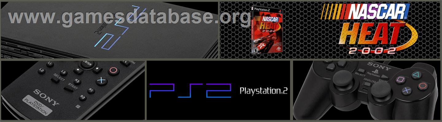 NASCAR Heat 2002 - Sony Playstation 2 - Artwork - Marquee
