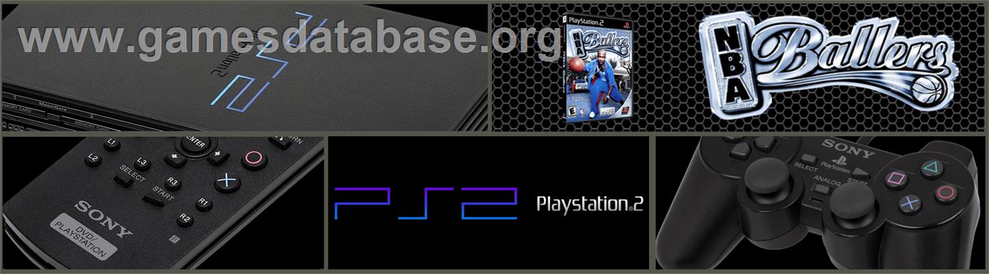 NBA Ballers - Sony Playstation 2 - Artwork - Marquee