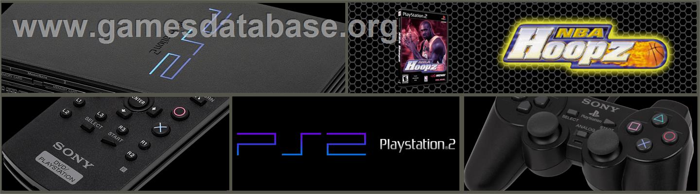 NBA Hoopz - Sony Playstation 2 - Artwork - Marquee