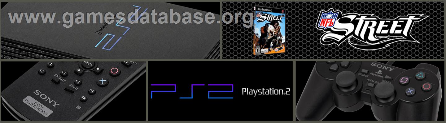 NFL Street 3 - Sony Playstation 2 - Artwork - Marquee