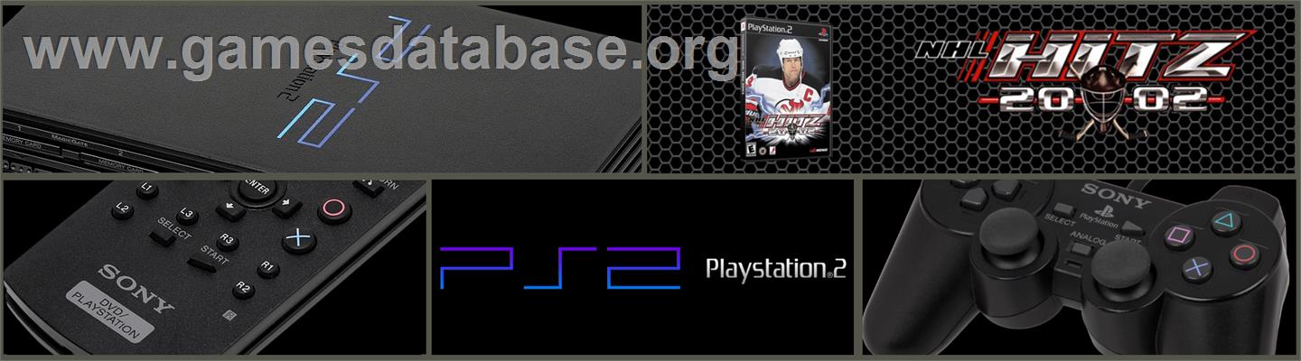 NHL Hitz 20-02 - Sony Playstation 2 - Artwork - Marquee