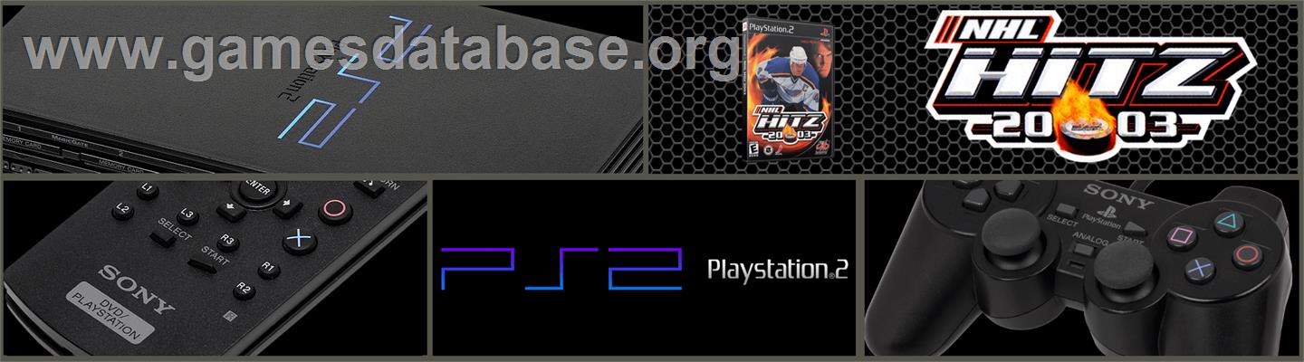 NHL Hitz 20-03 - Sony Playstation 2 - Artwork - Marquee