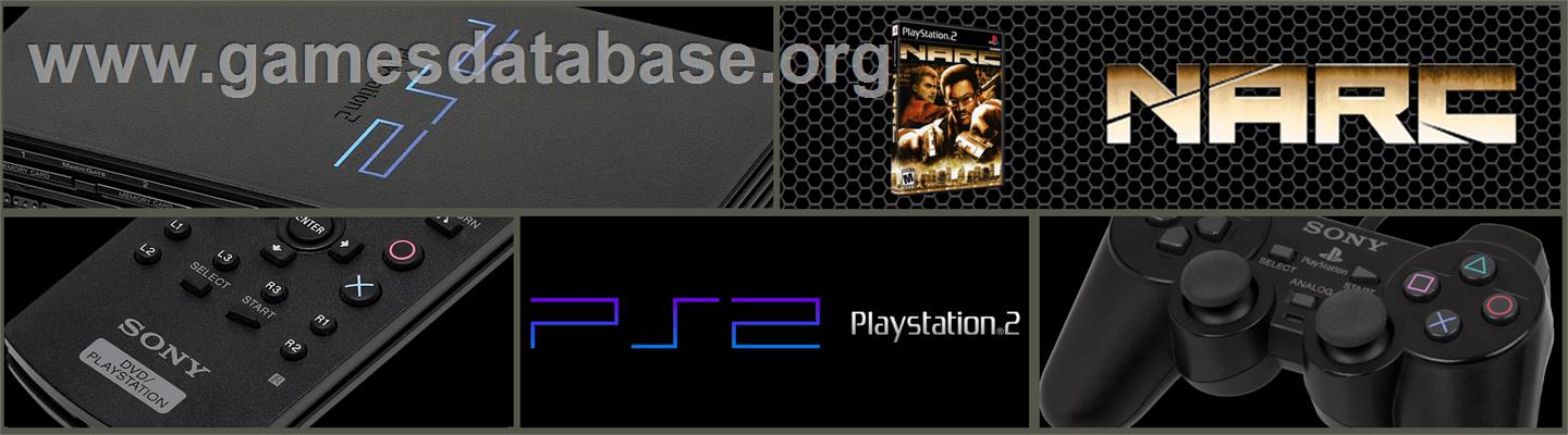 Narc - Sony Playstation 2 - Artwork - Marquee