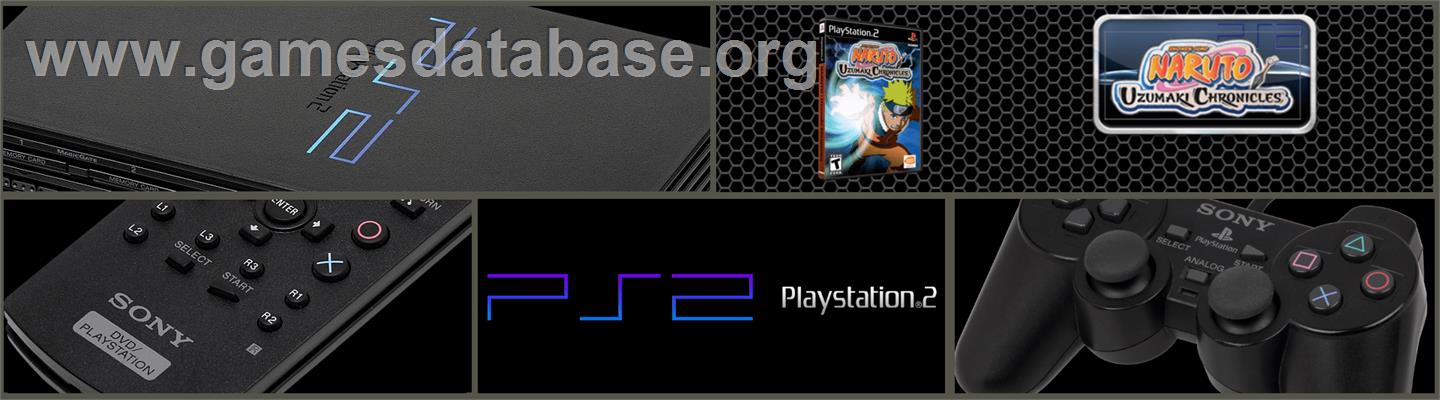 Naruto - Uzumaki Chronicles - Sony Playstation 2 - Artwork - Marquee