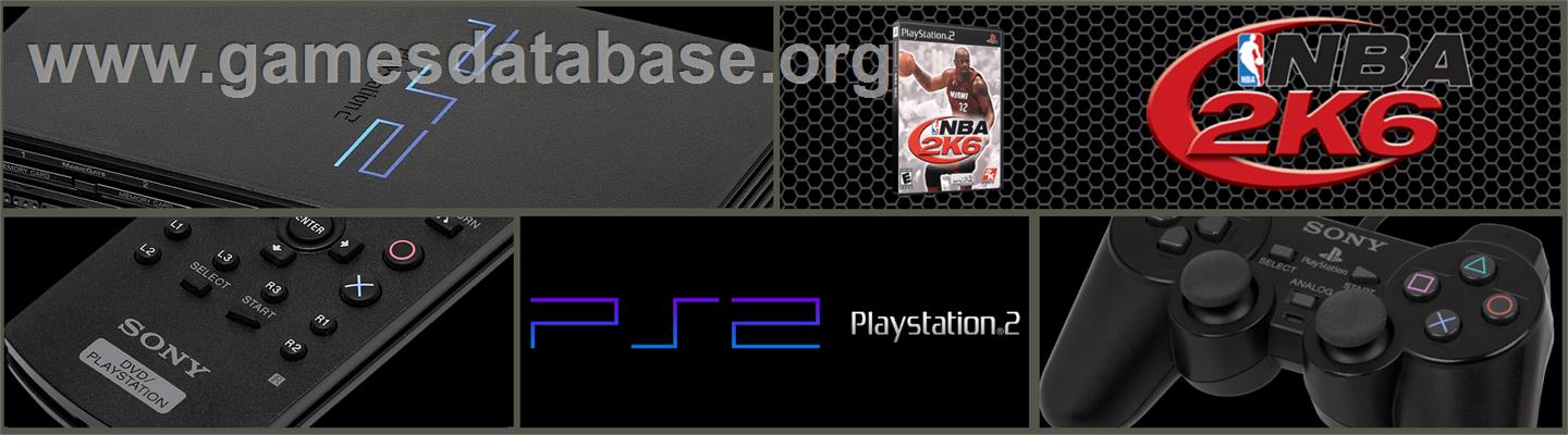 Nba 2k6 - Sony Playstation 2 - Artwork - Marquee