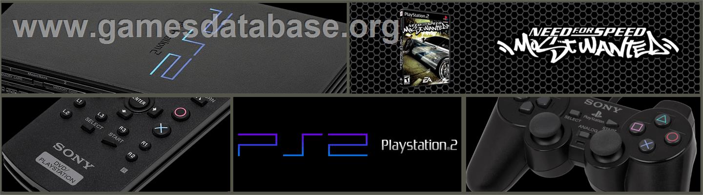 Need For Speed - Most Wanted - Sony Playstation 2 - Artwork - Marquee