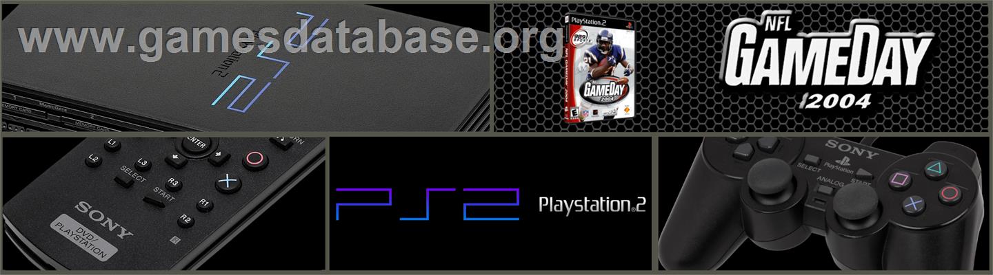Nfl Gameday 2004 - Sony Playstation 2 - Artwork - Marquee