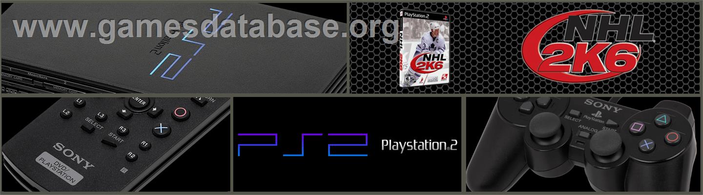 Nhl 2k6 - Sony Playstation 2 - Artwork - Marquee