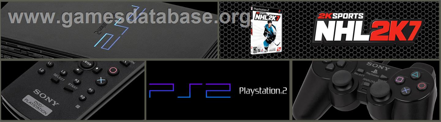 Nhl 2k7 - Sony Playstation 2 - Artwork - Marquee