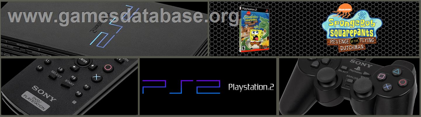 Nickelodeon Spongebob Squarepants - Revenge Of The Flying Dutchman - Sony Playstation 2 - Artwork - Marquee