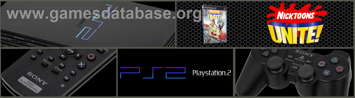 Nickelodeon Spongebob Squarepants And Friends Unite! - Sony Playstation 2 - Artwork - Marquee