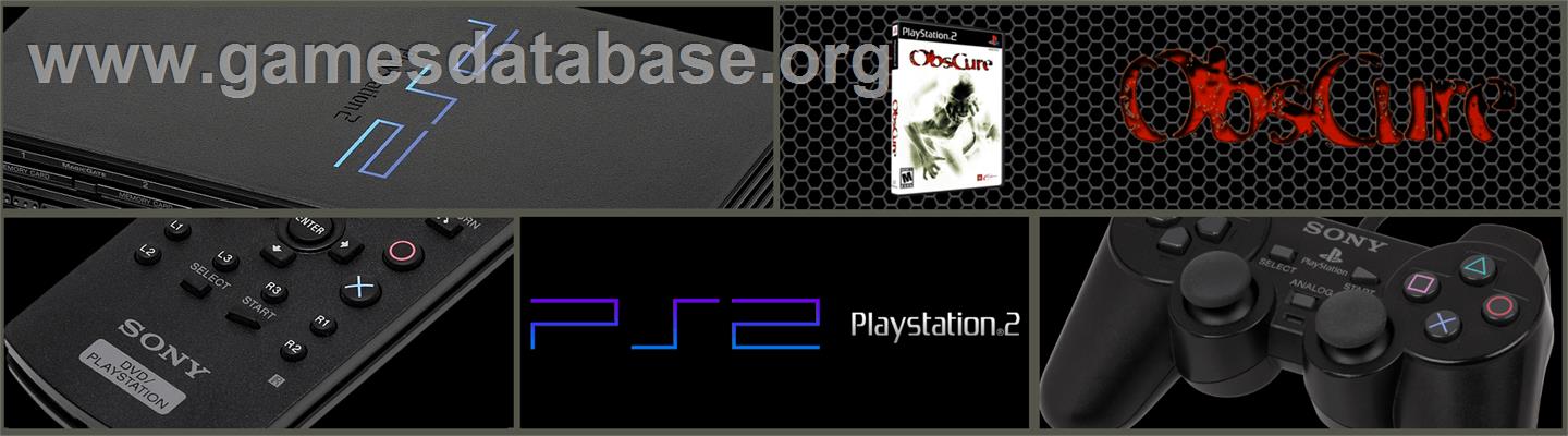 Obscure - Sony Playstation 2 - Artwork - Marquee