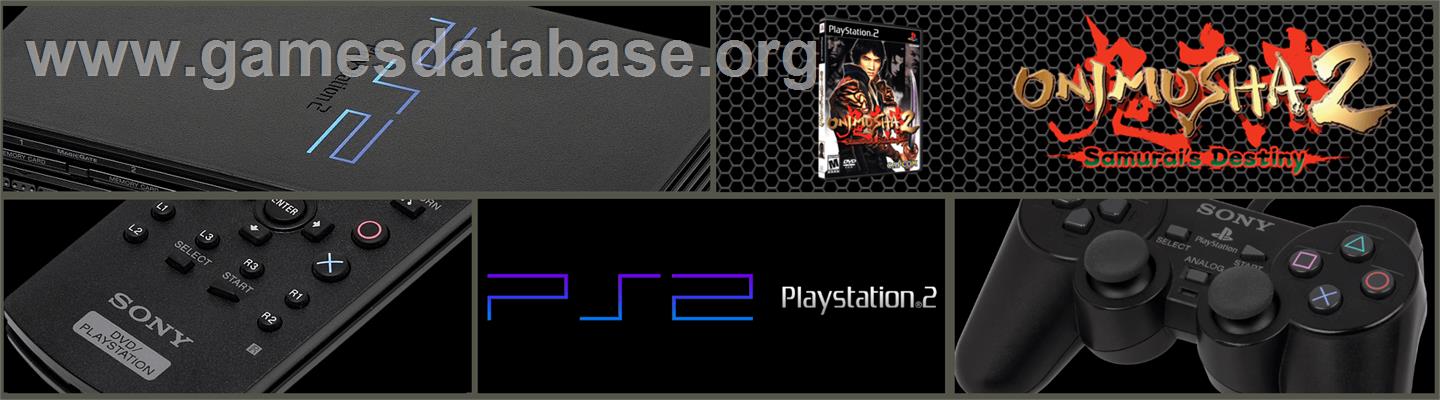 Onimusha 2 - Samurai's Destiny - Sony Playstation 2 - Artwork - Marquee