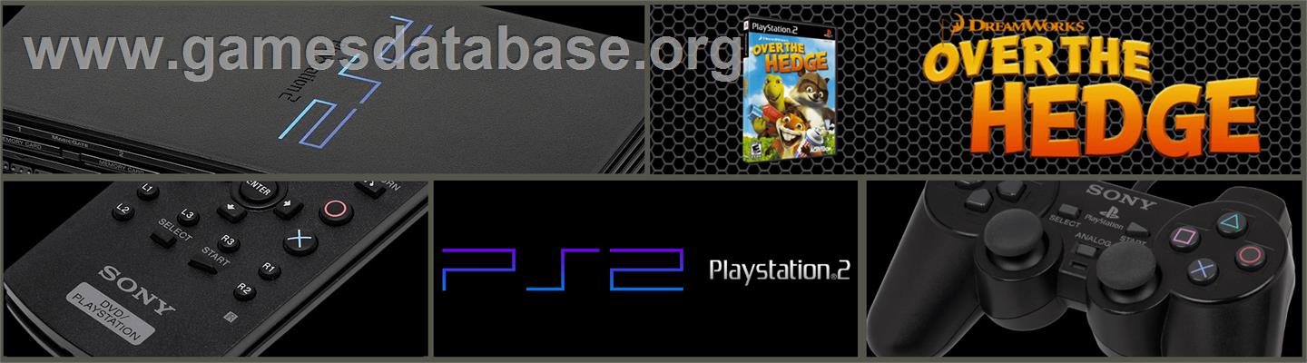 Over The Hedge - Sony Playstation 2 - Artwork - Marquee
