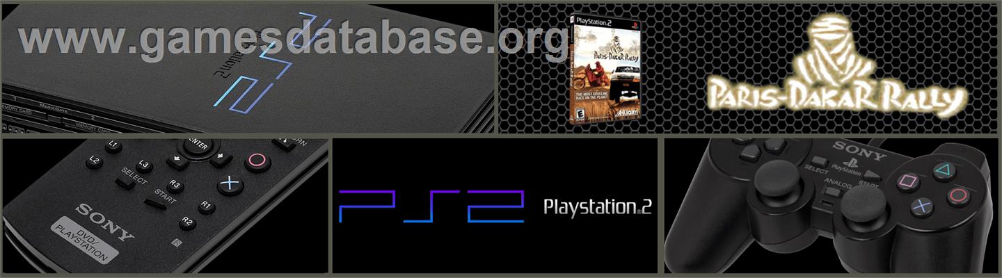 Paris-dakar Rally - Sony Playstation 2 - Artwork - Marquee