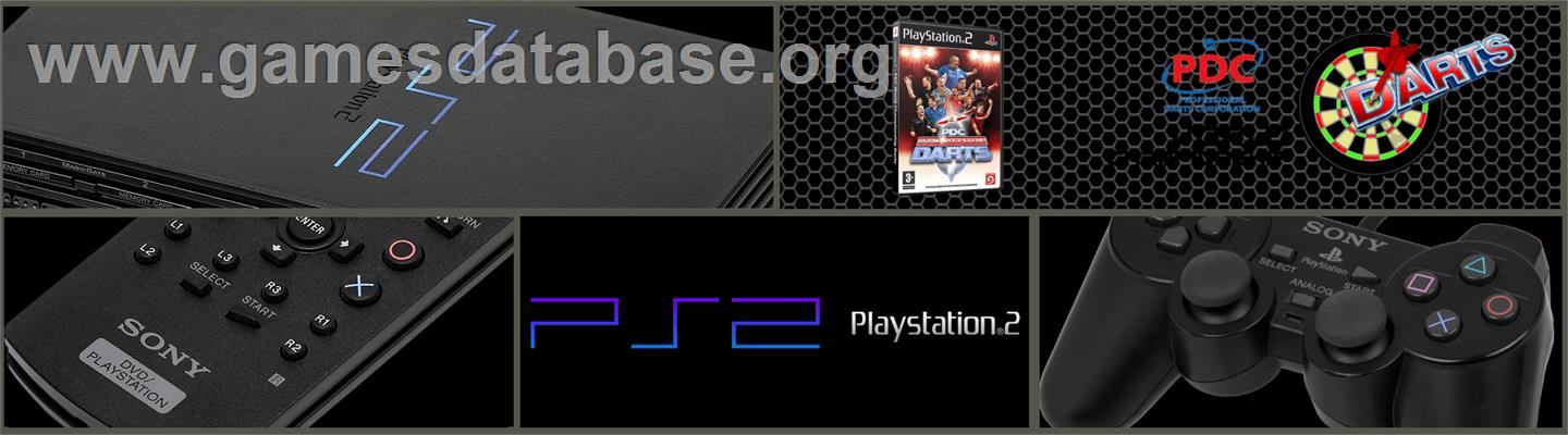Pdc World Championship Darts - Sony Playstation 2 - Artwork - Marquee